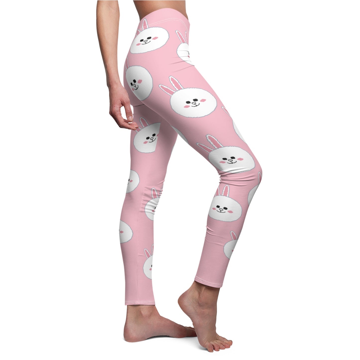 Pixel Art Bunny Women's Leggings